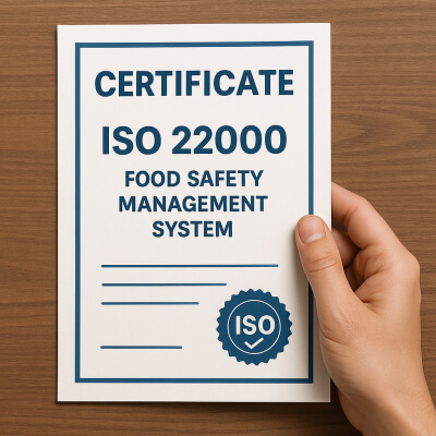 Як отримати сертифікат ISO 22000 в Україні за 1 р.д.: покрокова інструкція